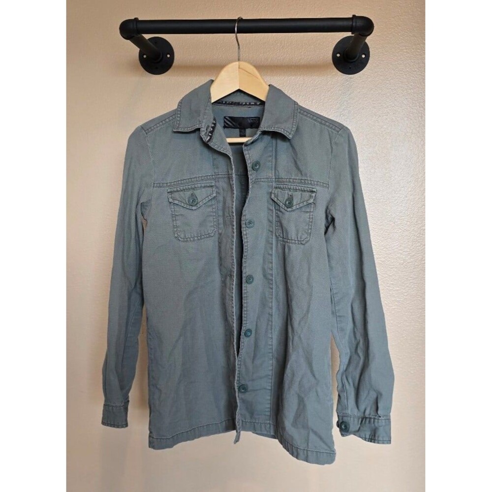 Vans button.up lightweight jacket size small‎